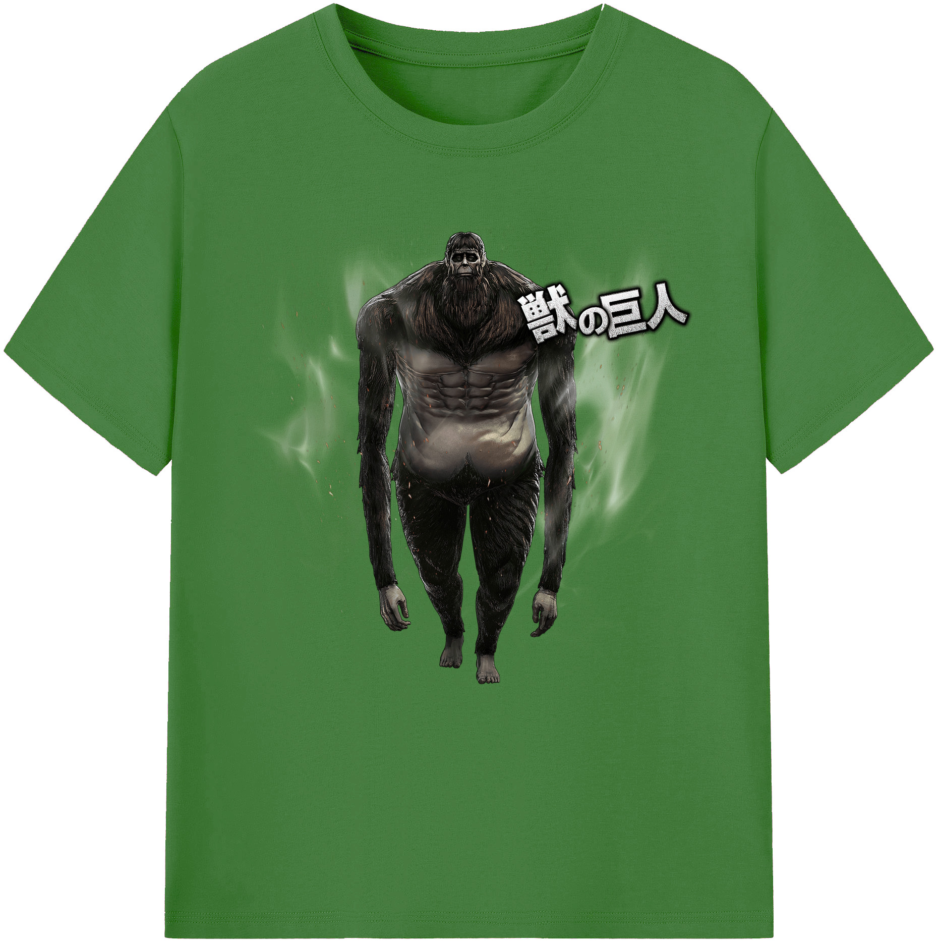 （画像用） 進撃の巨人 Attack on Titan レディースカジュアルプリントTシャツ（綿100％）